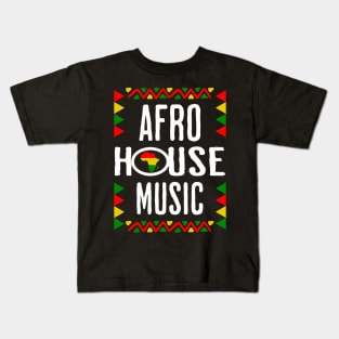 AFRO HOUSE  - Continent Culture Kids T-Shirt